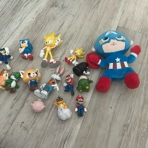 Sonic The Hedgehog Wave 3 Action Figure  lot mix